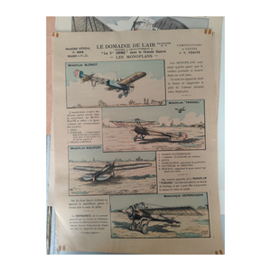 The 5th weapon in the Great War, Monoplanes - Pellerin