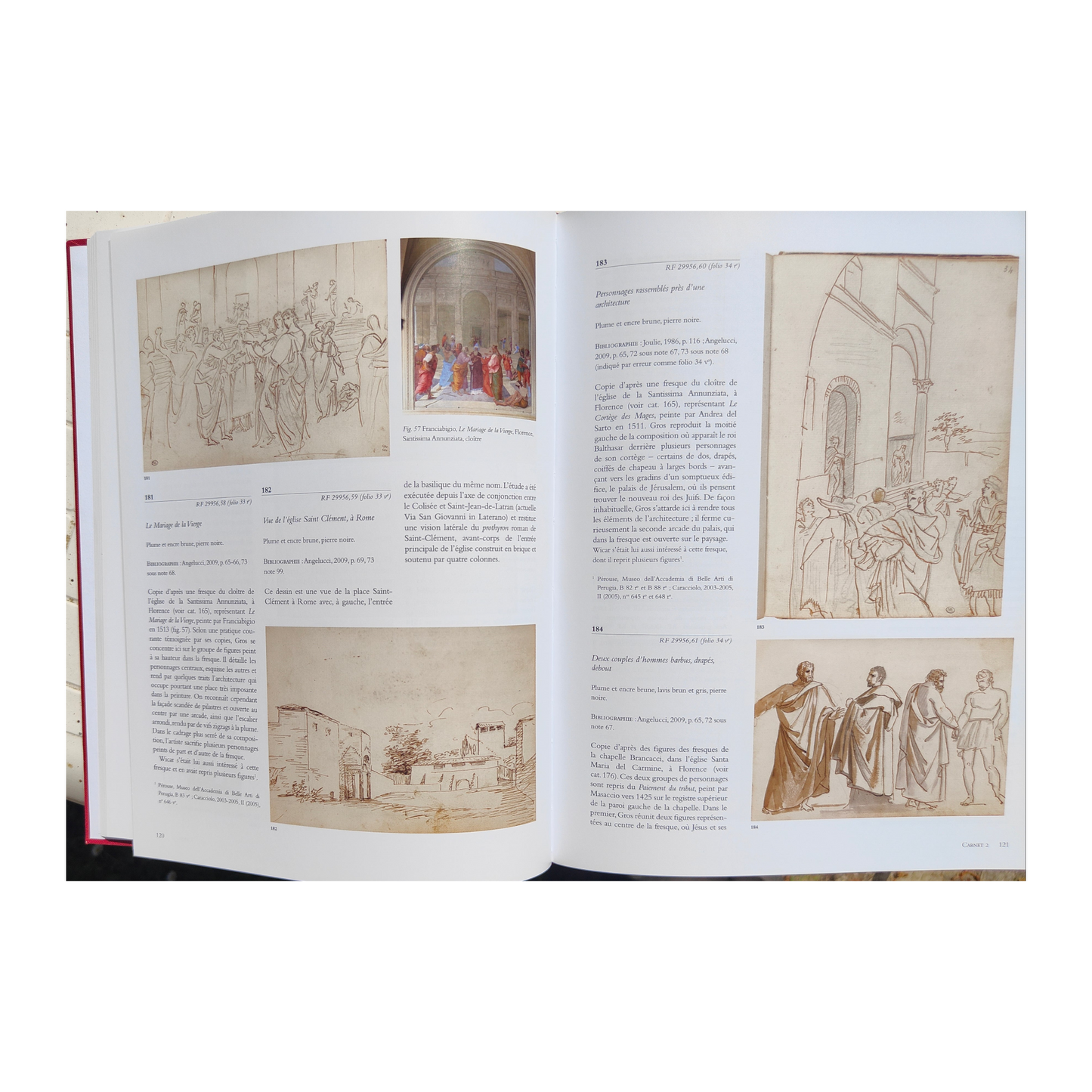 Livre d’art Dessins français du musée du Louvre consacré à Antoine-Jean Gros, édité par Louvre Éditions en 2019, exemplaire d’occasion en très bon état.