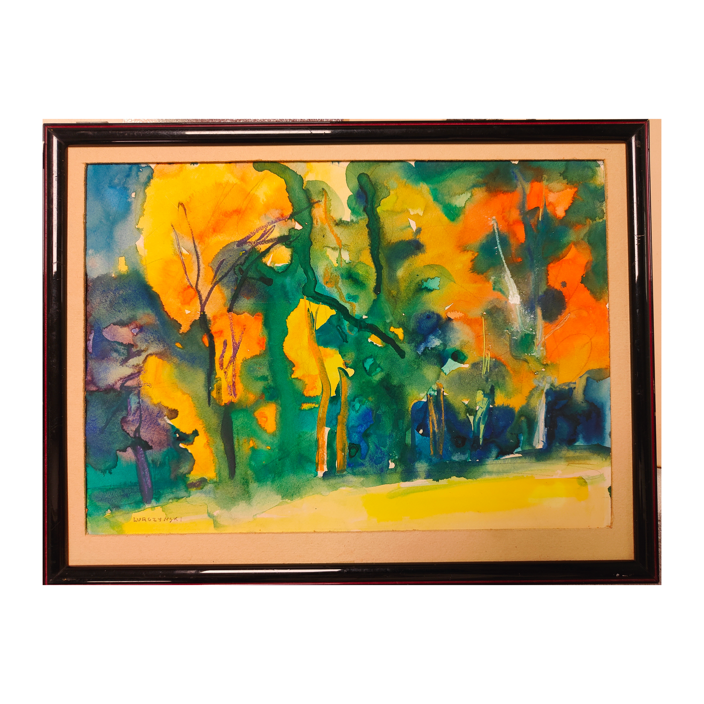 Under the trees - Lurczyński Mieczysław