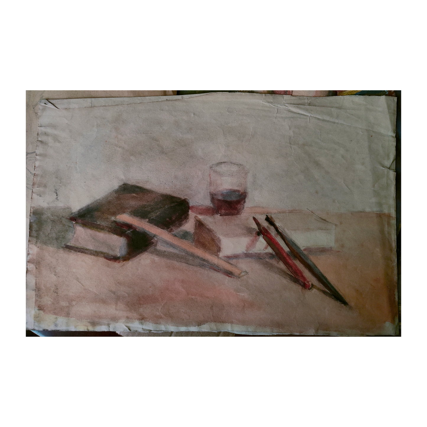 Nature morte aquarelle Abraham Weinbaum École de Paris nature morte art moderne français 400 euros