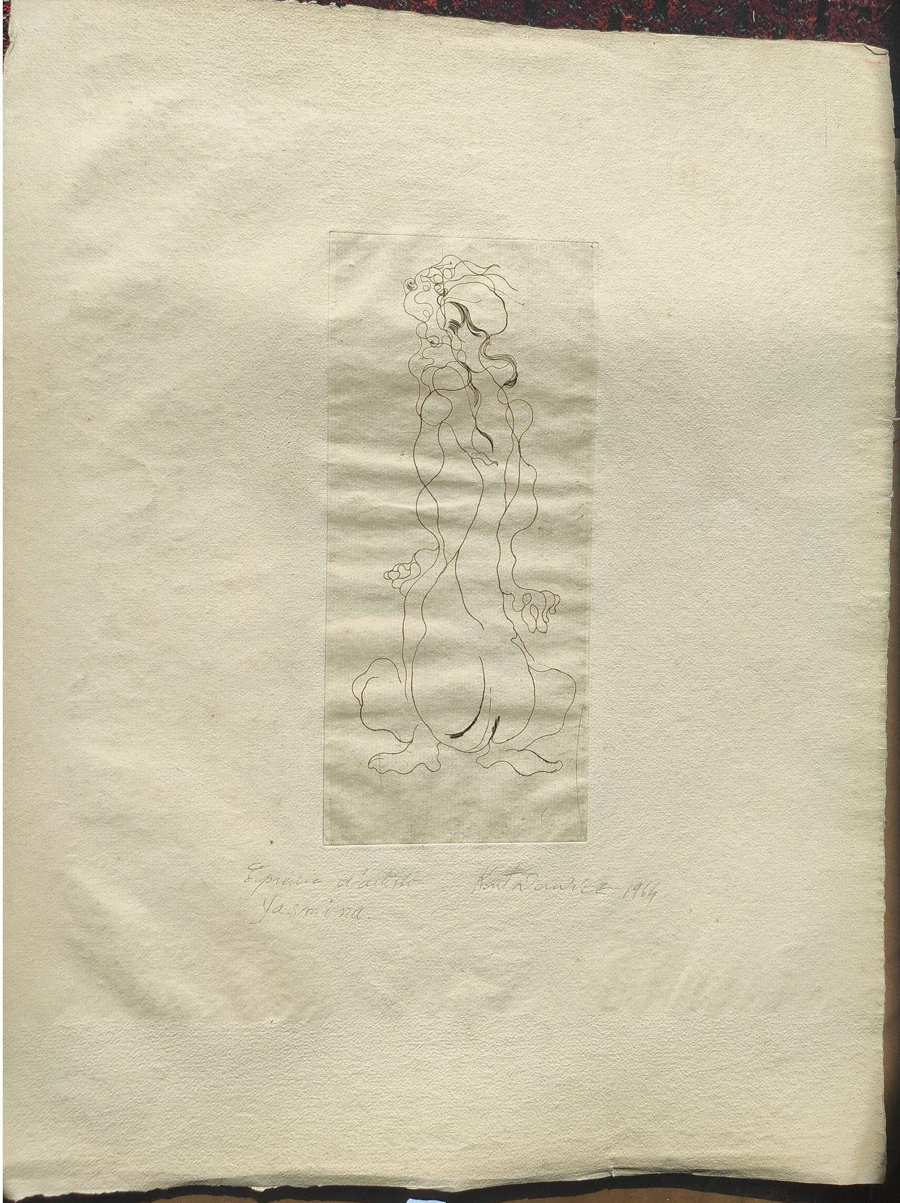 Image traitée - abstraction 1-Yasmina -Serge Kantorowitz