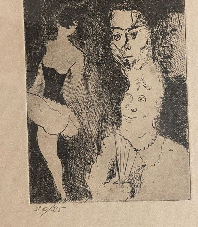 Image traitée - au ballet-edouard goerg (1893-1969)