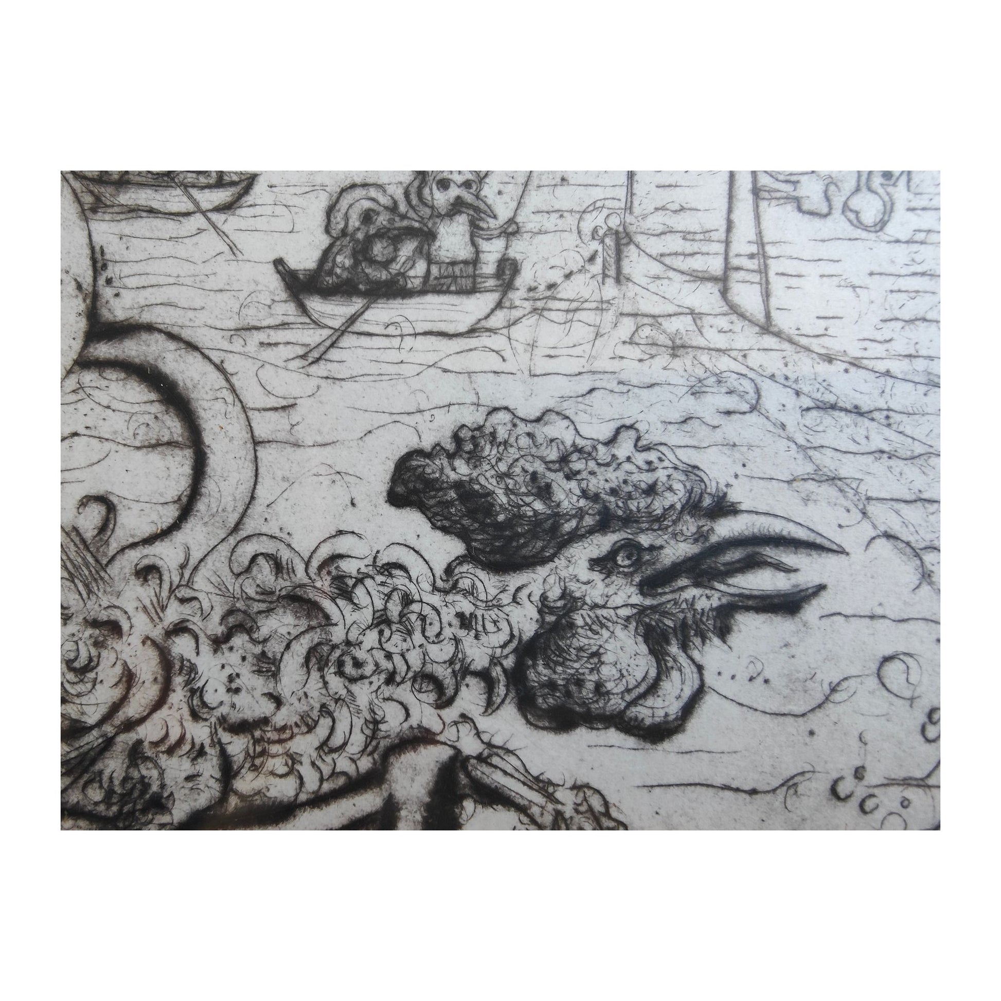 Image traitée - les immigrants- Mordecai Moreh (1937- )