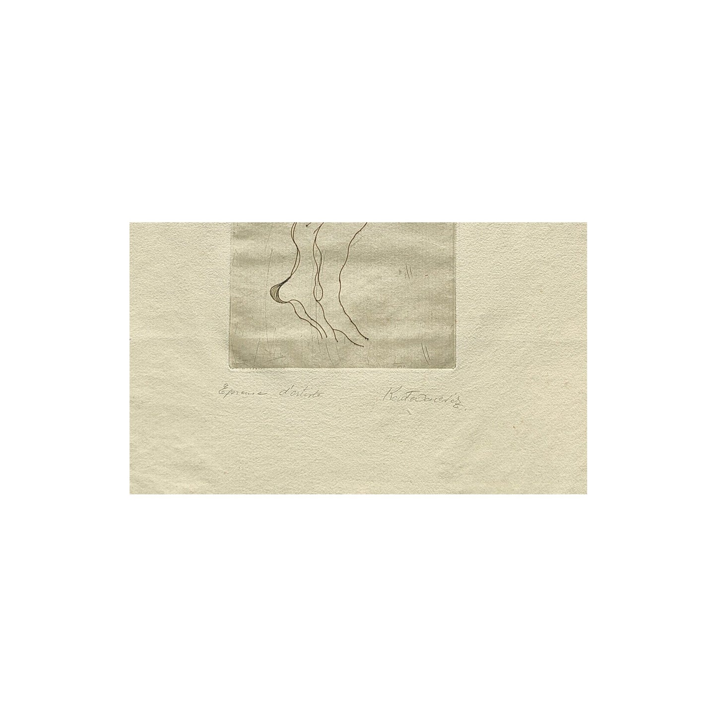 Image traitée - femme sans titre- Serge Kantorowitz