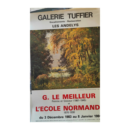 Image traitée - 11 Affiches de la galerie Robert tuffier - les Andelys- 1981-85