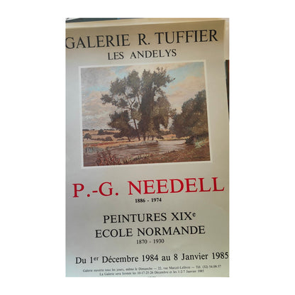 Image traitée - 11 Affiches de la galerie Robert tuffier - les Andelys- 1981-85