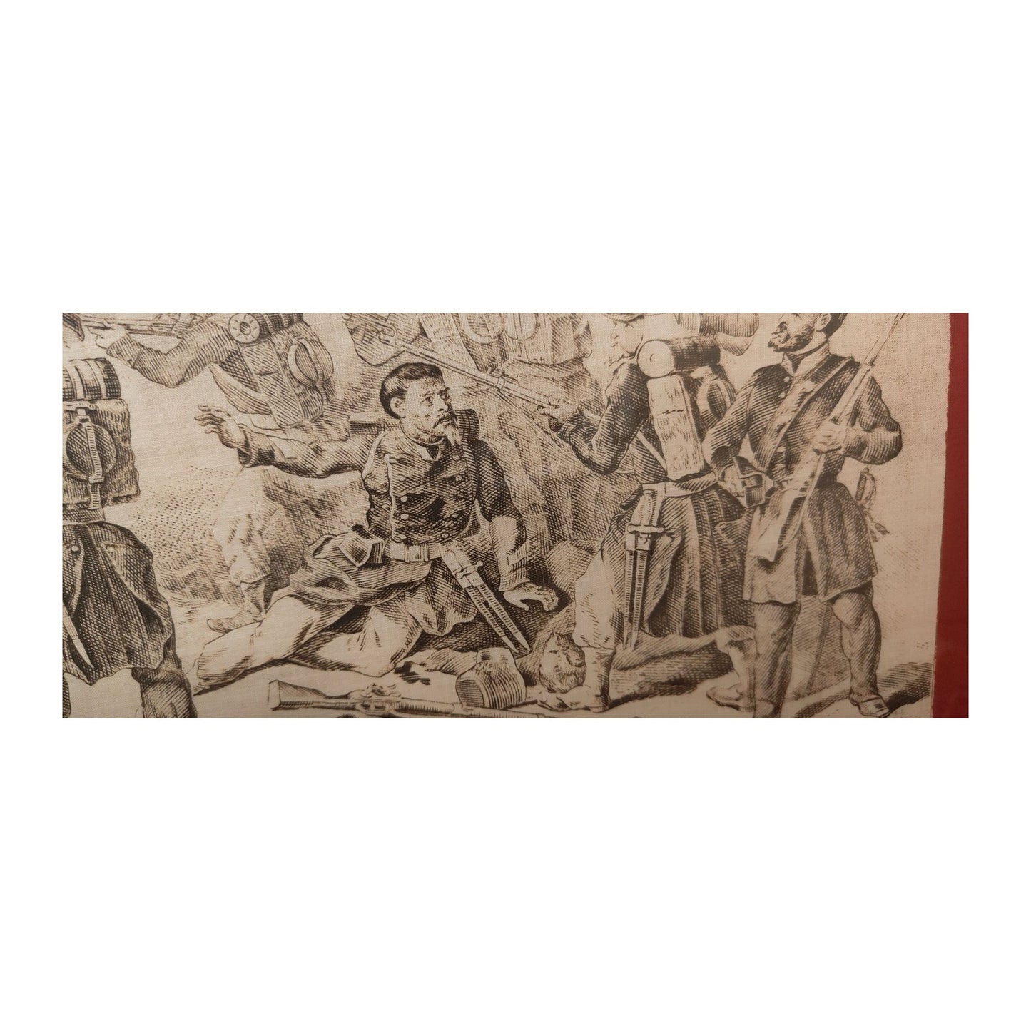 Image traitée - Mouchoir commémoratif – Béni‑Méred (1842)