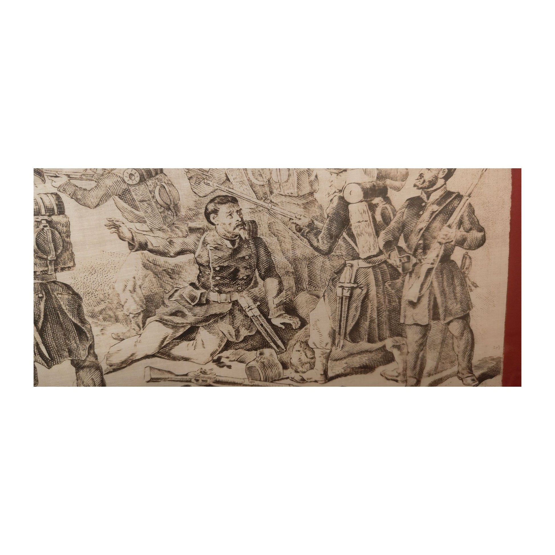 Image traitée - Mouchoir commémoratif – Béni‑Méred (1842)