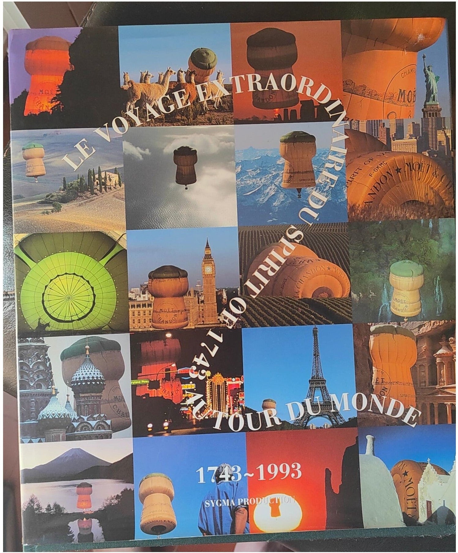Image traitée - Livre d'Art Moët & Chandon : Le Voyage Extraordinaire du Spirit of 1743 (Édition Reliée)