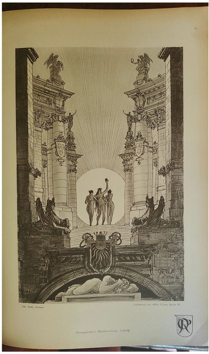 Image traitée - Skizzen von OTTO RIETH. (1858-1911) vier folgen
