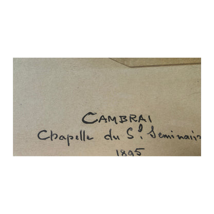 Image traitée - Cambrai-Chapelle du Saint séminaire-1895