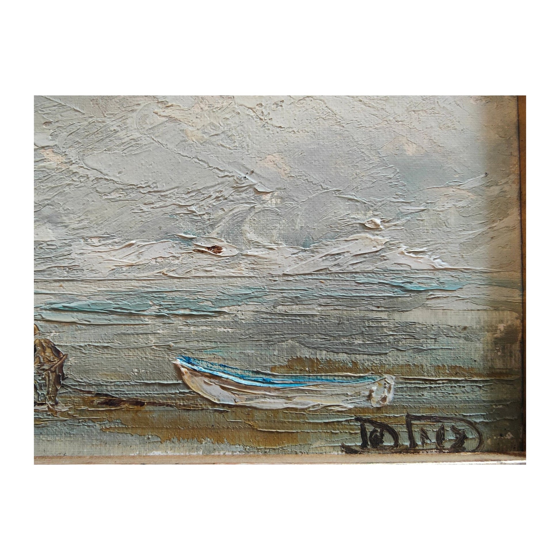 Image traitée - les pecheurs - monogramme non reconnu