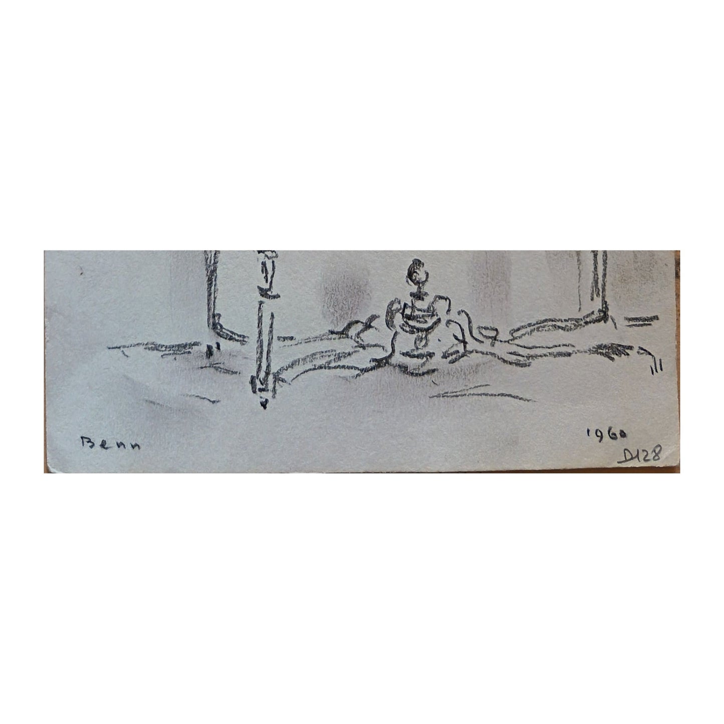 Image traitée - Interieur- Benn ( Bentsion Rabinowicz 1905-1989)