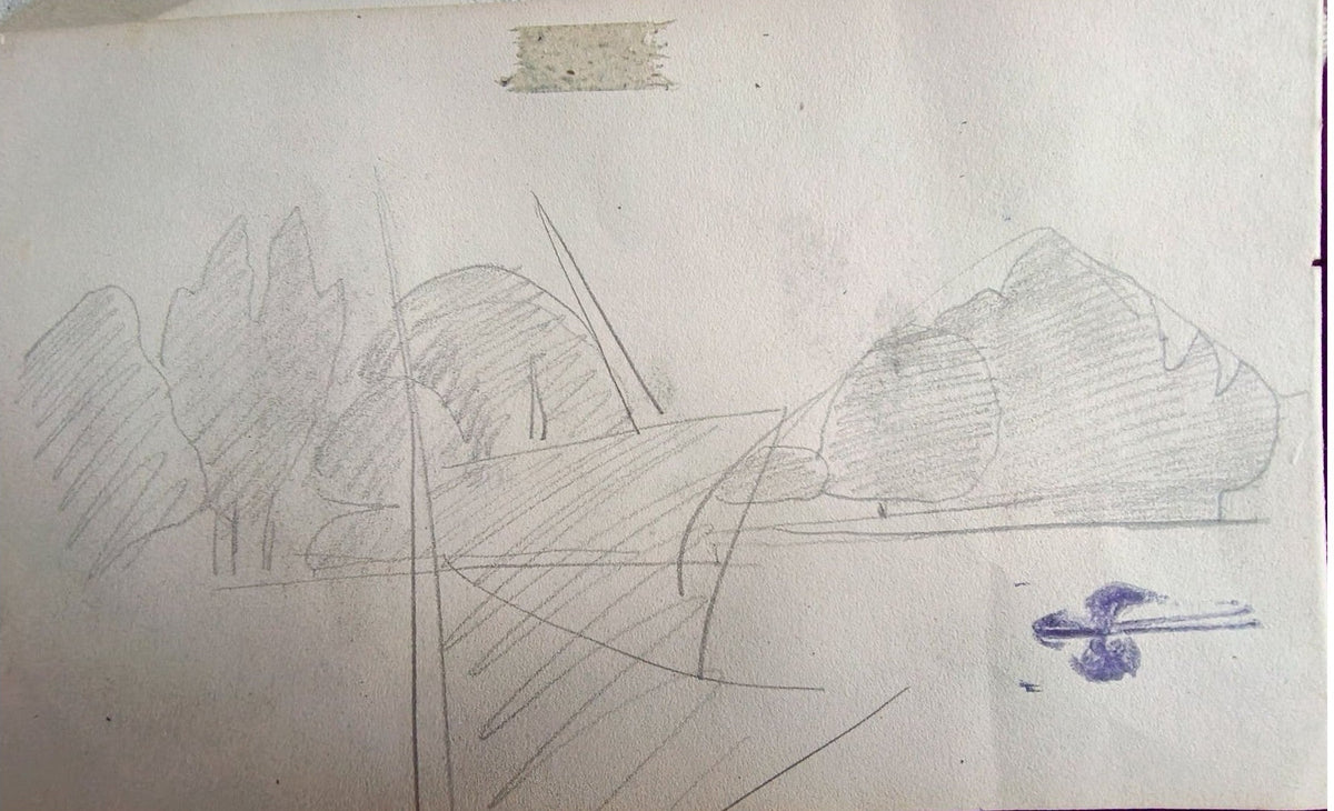 Image traitée - dessins au crayon - Paul-Elie Gernez (1888-1948)