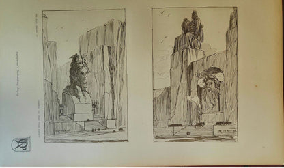 Image traitée - Skizzen von OTTO RIETH. (1858-1911) vier folgen