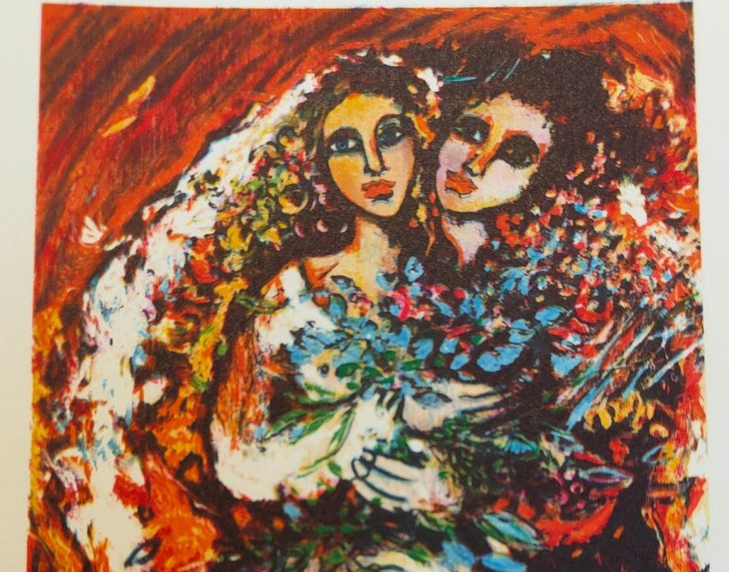 Image traitée - cartes lithographiées - raya Sorkine