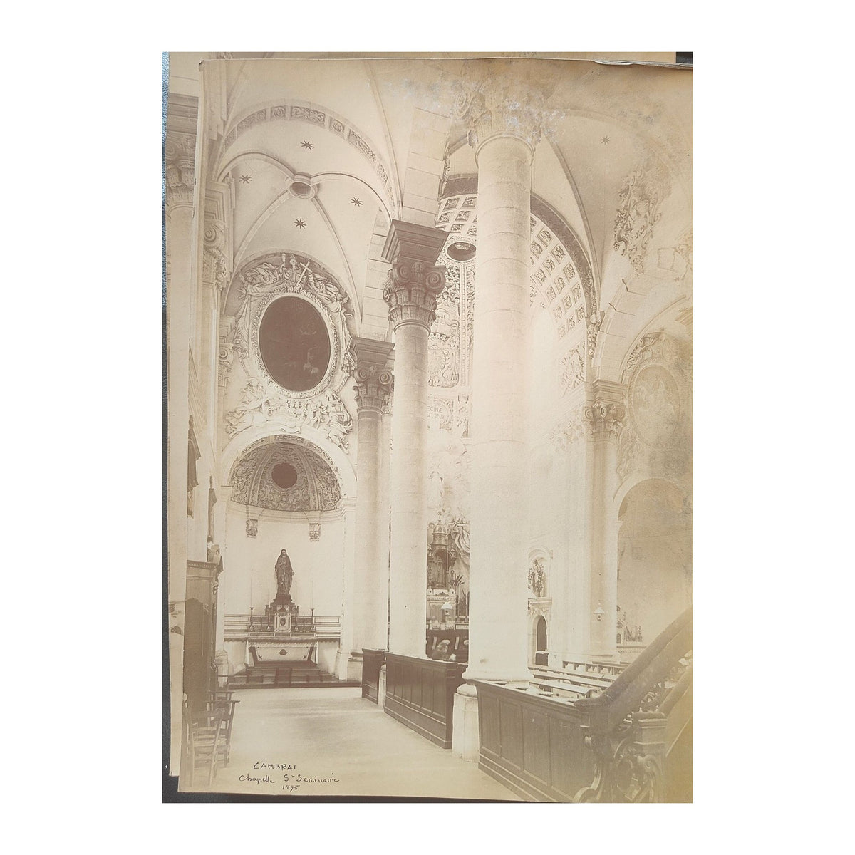Image traitée - Cambrai-Chapelle du Saint séminaire-1895