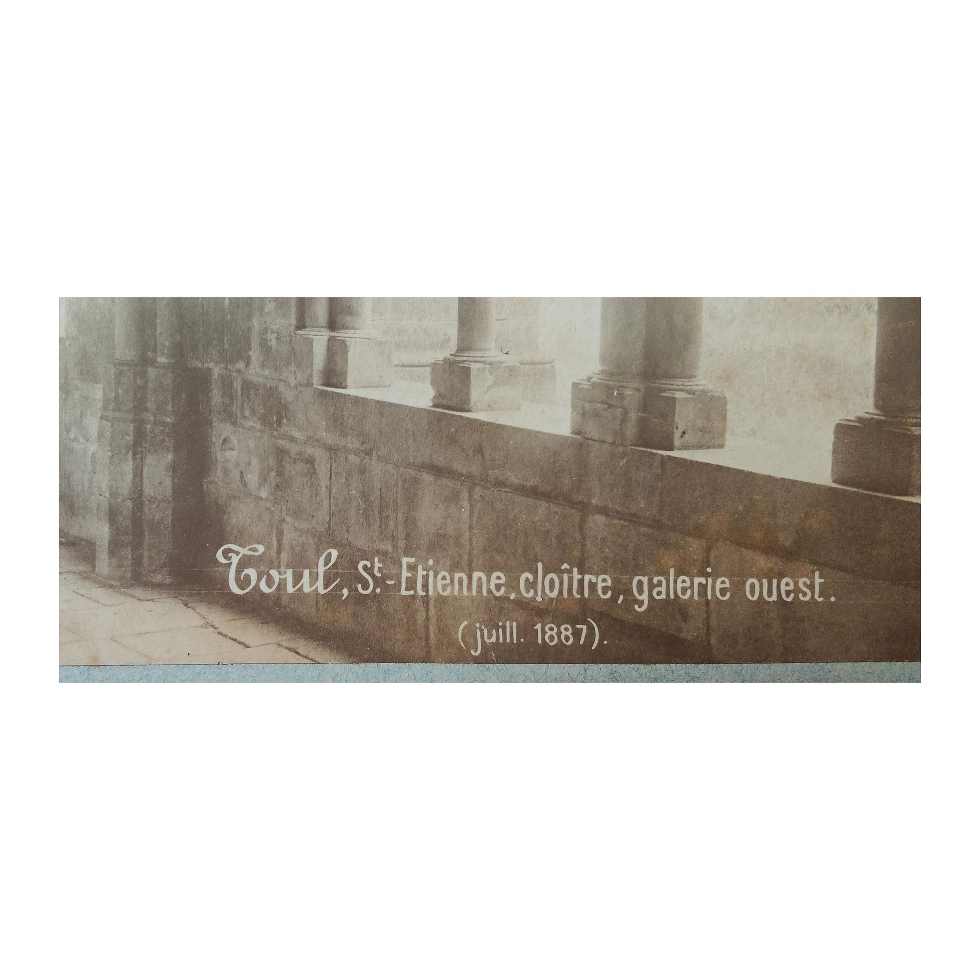 Image traitée - Toul-Saint Etienne cloître 1887