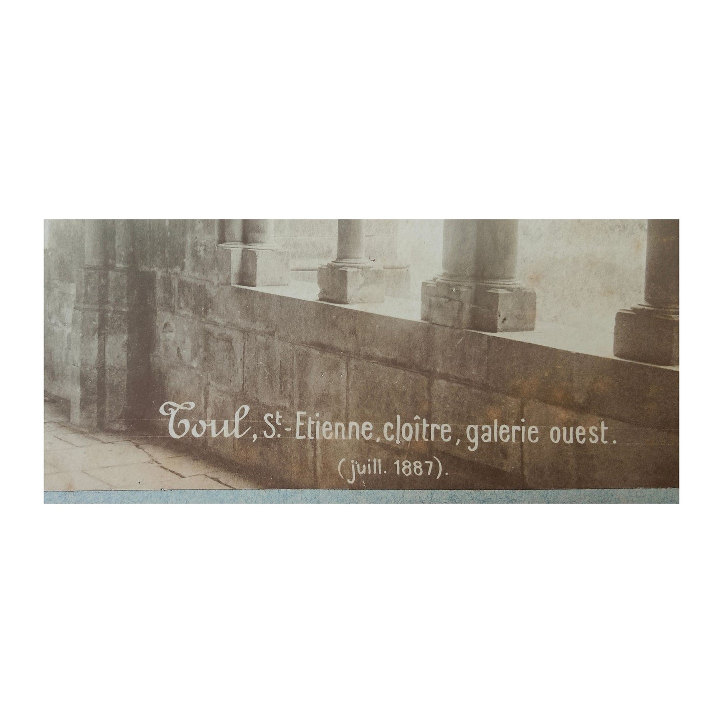 Image traitée - Toul-Saint Etienne cloître 1887
