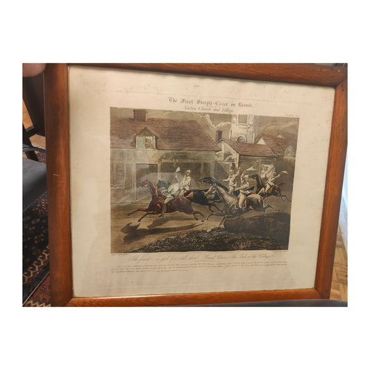 Image traitée - The first steeple chac on record-nacton church and village  Atken imp Harris