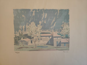 Paysage- BENN (Rabinowicz Bentsion 1905-1989)