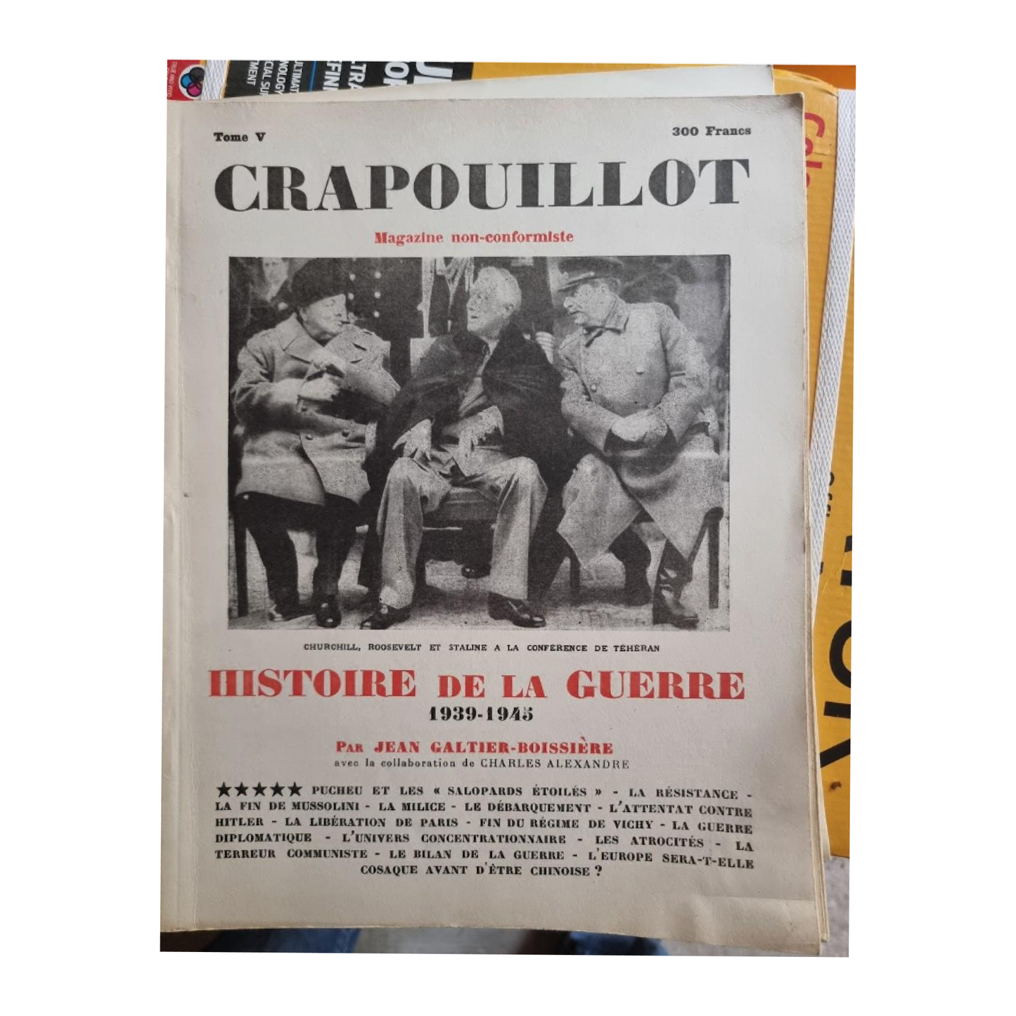 Revues Le Crapouillot - Collection de 8 Exemplaires