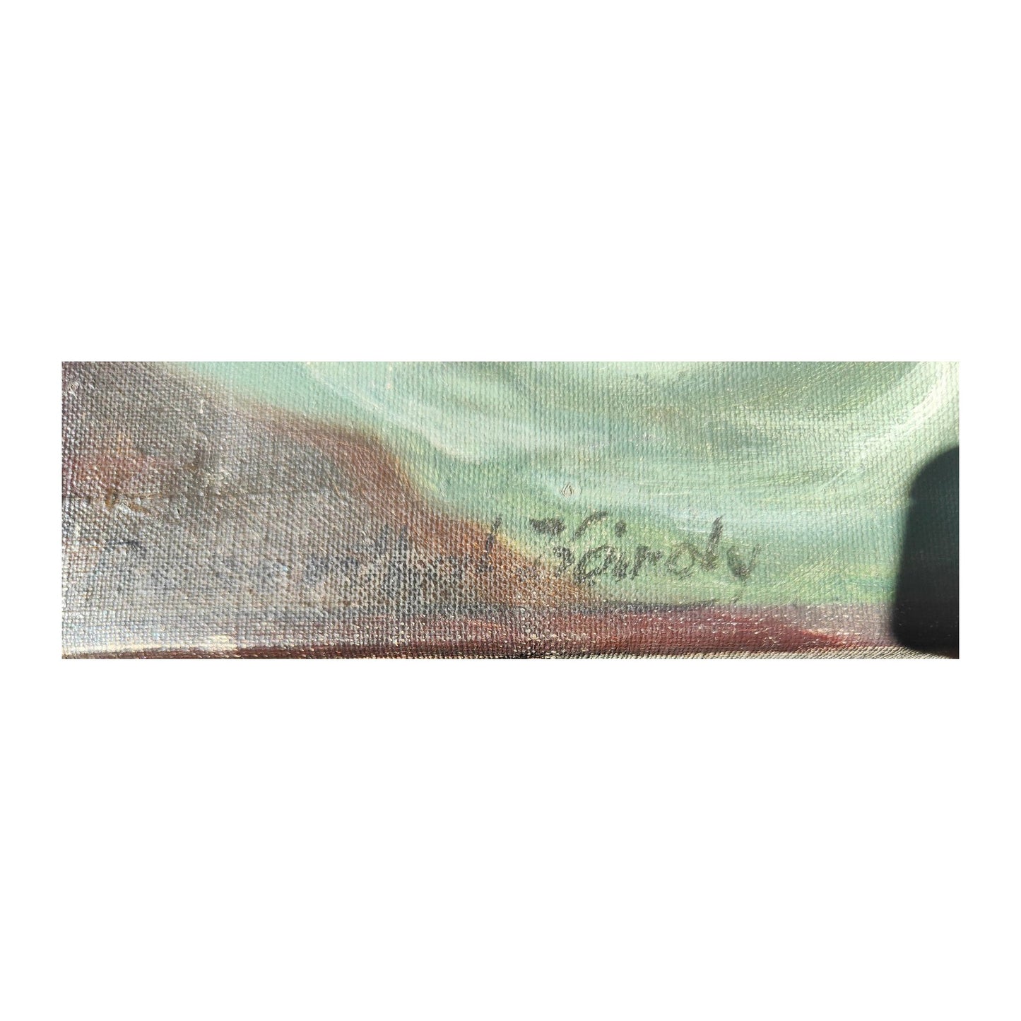 Huile sur toile signée de Karoly Rosenthal représentant une nature morte aux fruits, œuvre originale non encadrée