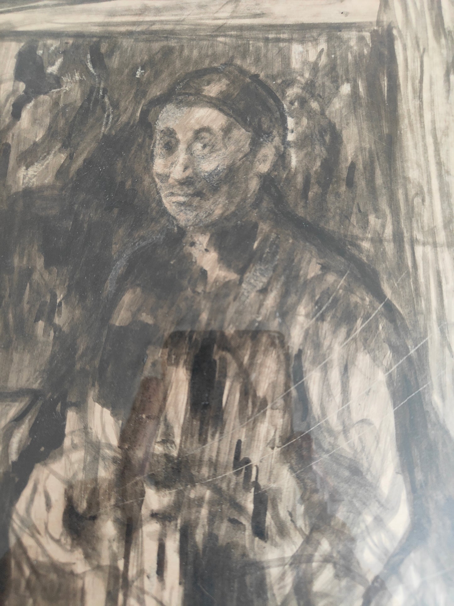 Mineur au repos- Jules Adler ( 1865-1952)