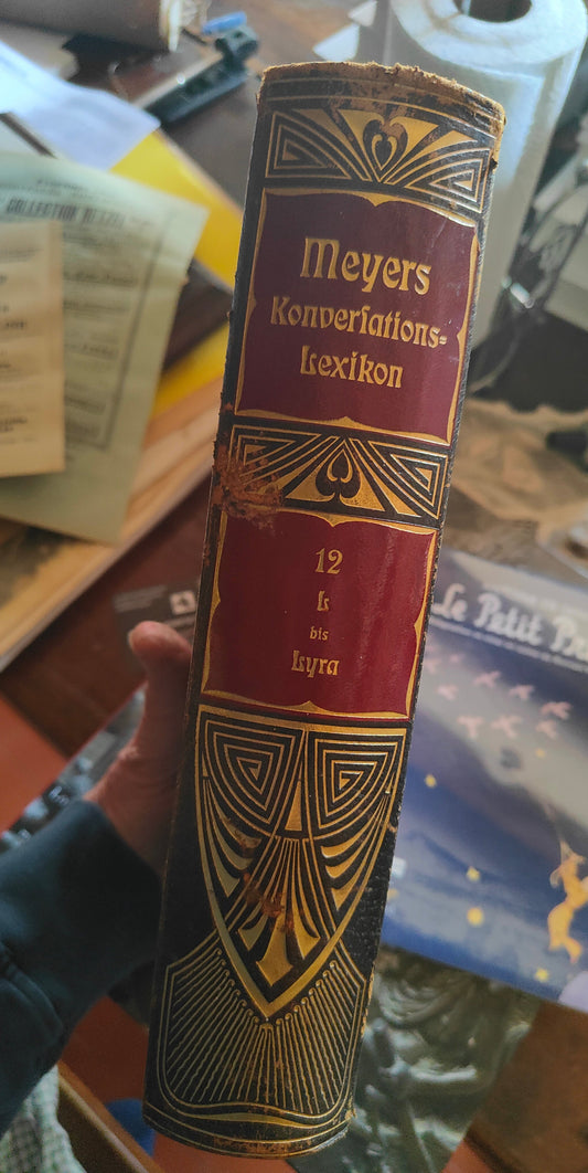 Meyers Konversations Lexikon 6ème édition 1908