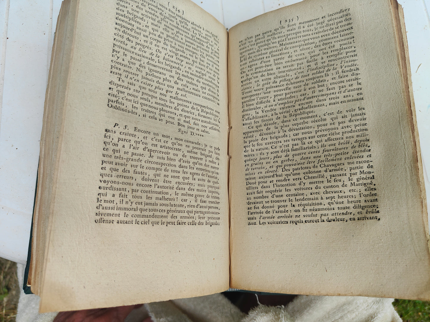 Recueil Révolution française relié XIXe – Robespierre (Être suprême), Courtois, David, Paix de Lunéville – 1794‑1801