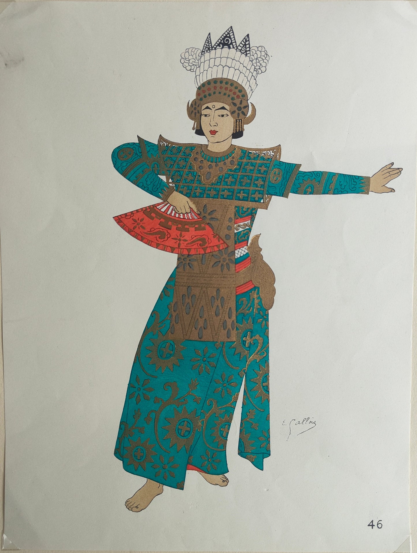 Costumes japonais et indonésiens – Gallois & Hus