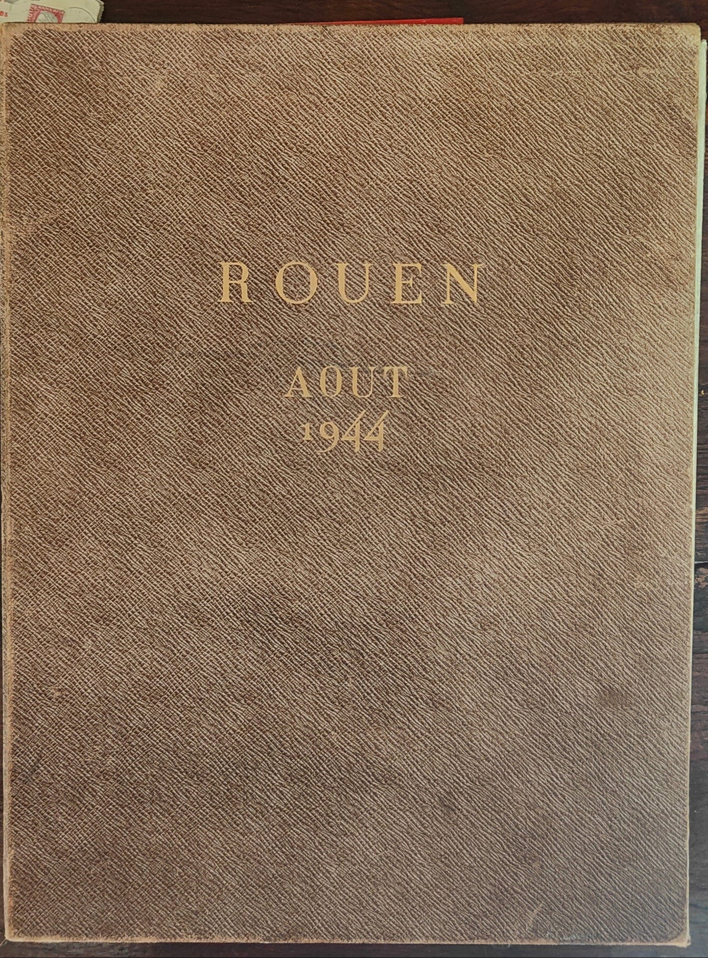Rouen Août 1944-croquis de guerre-Gabriel Loire-René Herval