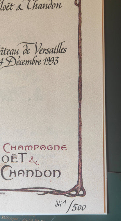 Ensemble de prestige numéroté Moët & Chandon - 250e Anniversaire (1743-1993) - Exemplaire 441/500
