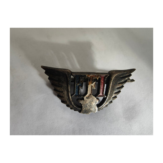 Insigne FFI Arthus-Bertrand, emblème historique de la Résistance française, pièce authentique très recherchée par les collectionneurs militaires.