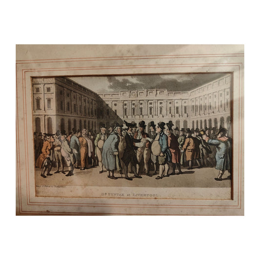 Image traitée - Importante suite de 10 aquatintes originales de Thomas Rowlandson – “Dr Syntax”, Londres, vers 1810–1820 (Ackermann)