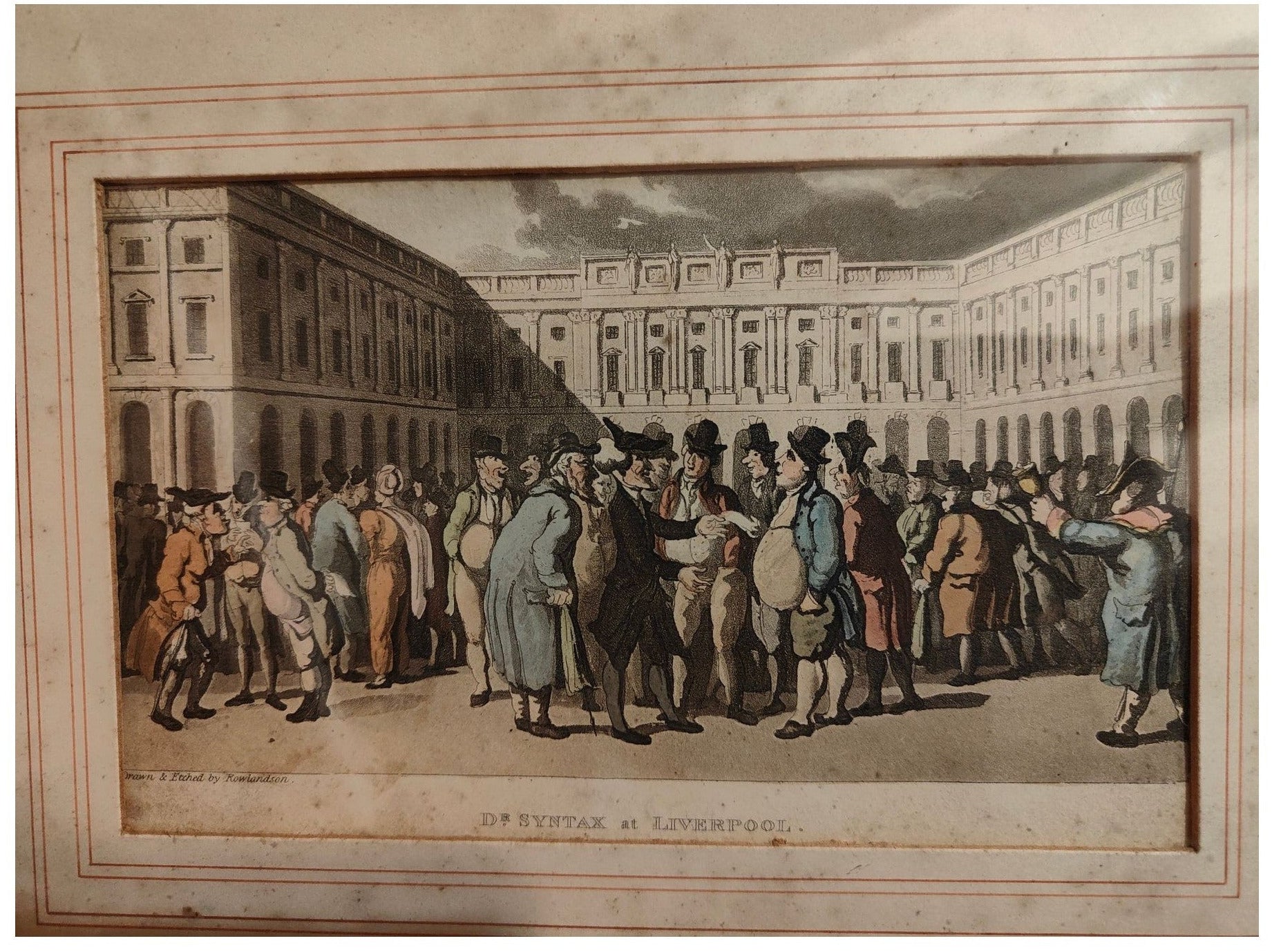 Image traitée - Importante suite de 10 aquatintes originales de Thomas Rowlandson – “Dr Syntax”, Londres, vers 1810–1820 (Ackermann)