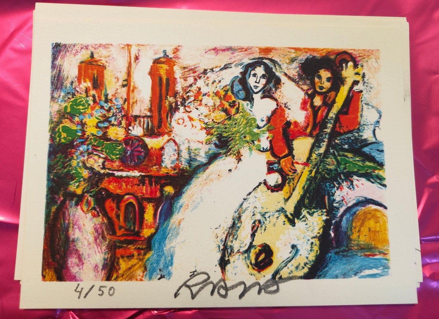 Image traitée - cartes lithographiées - raya Sorkine