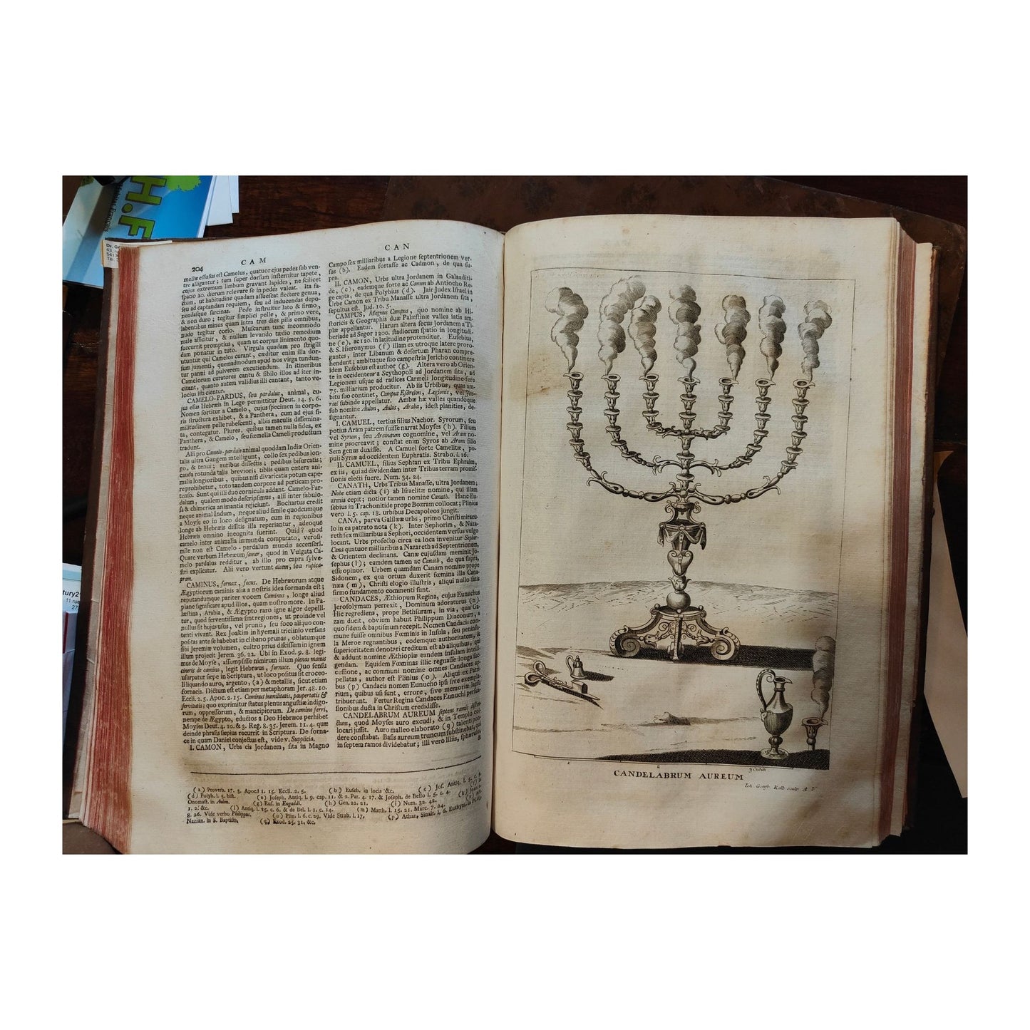 Image traitée - dictionnaire histoirique critique de la Bible( version latine)- Augustin Calmet