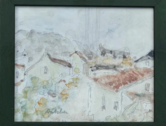 un village- Isaac Antcher (1899-1992)