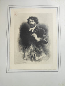 Self-portrait - Gavarni Paul