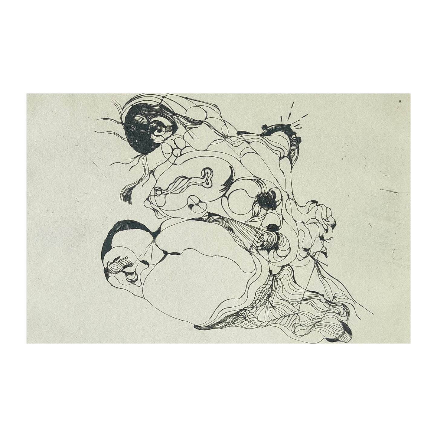 Image traitée - femme- Serge Kantorowitzz