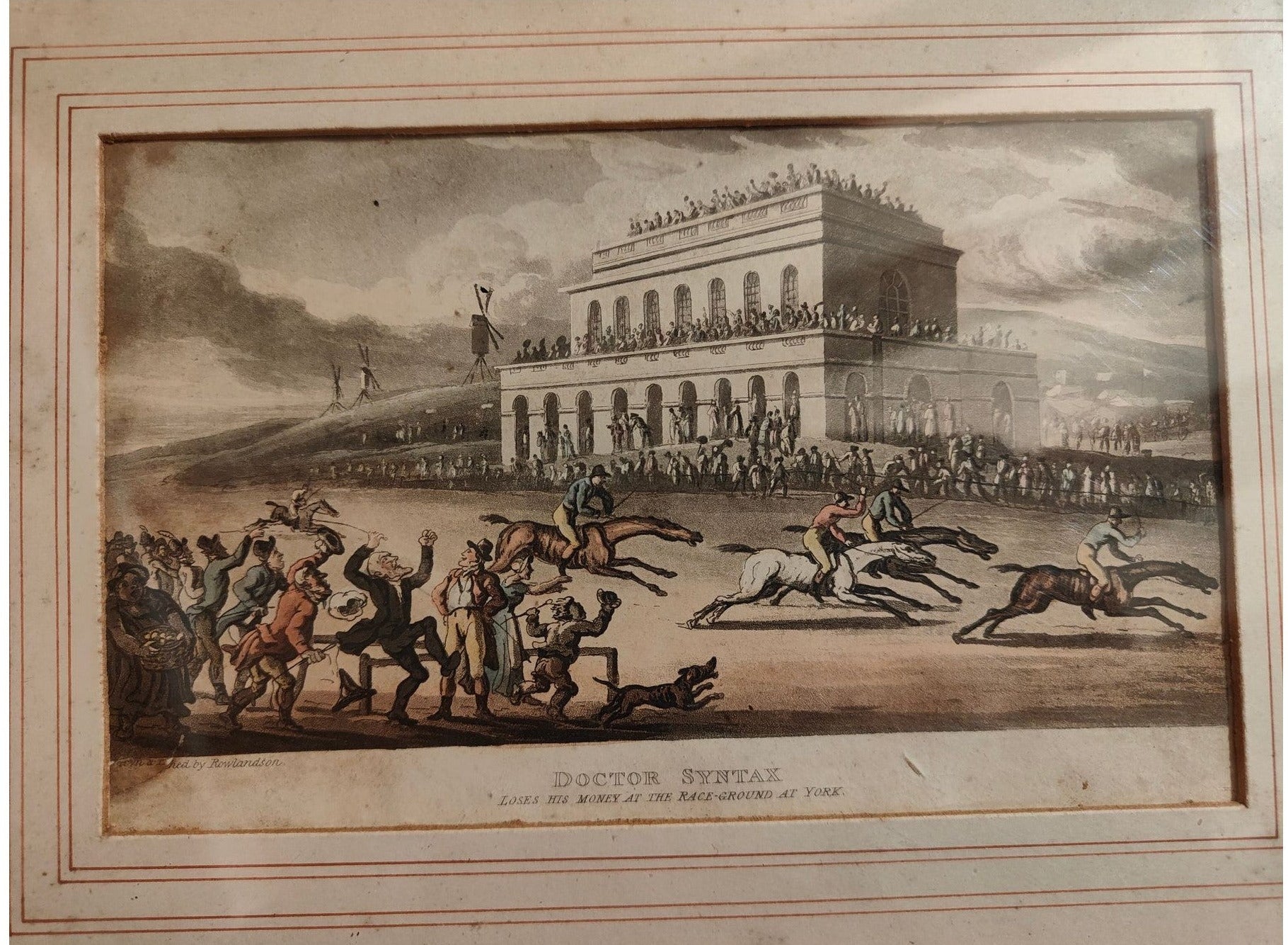 Image traitée - Importante suite de 10 aquatintes originales de Thomas Rowlandson – “Dr Syntax”, Londres, vers 1810–1820 (Ackermann)