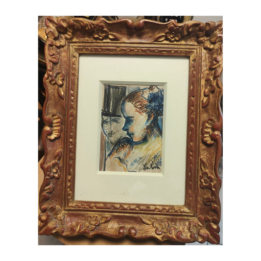 Image traitée - la jeune fille courtisée- Arieh Lubin
