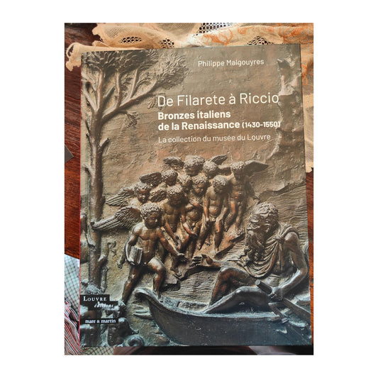 Livre d’art De Filarete à Riccio sur les bronzes italiens de la Renaissance de la collection du musée du Louvre, exemplaire d’occasion en très bon état.