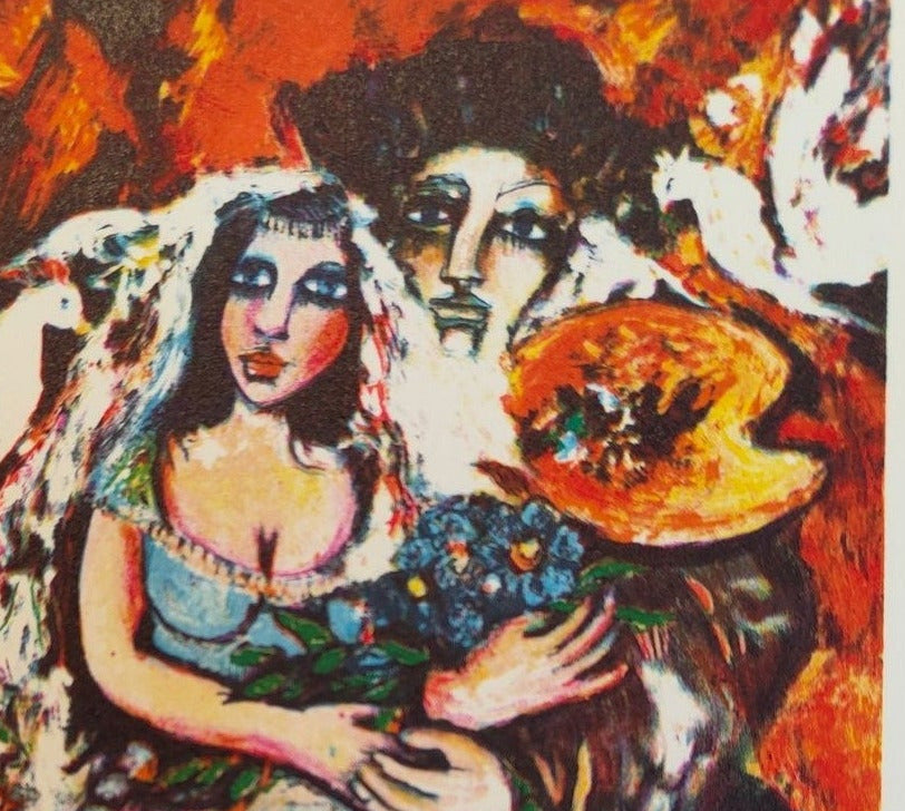 Image traitée - cartes lithographiées - raya Sorkine