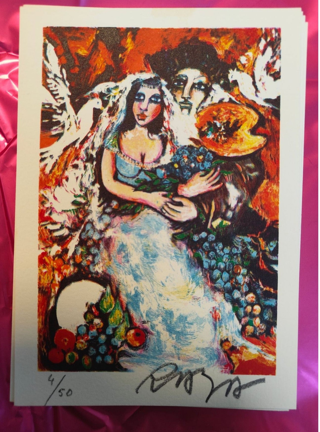 Image traitée - cartes lithographiées - raya Sorkine