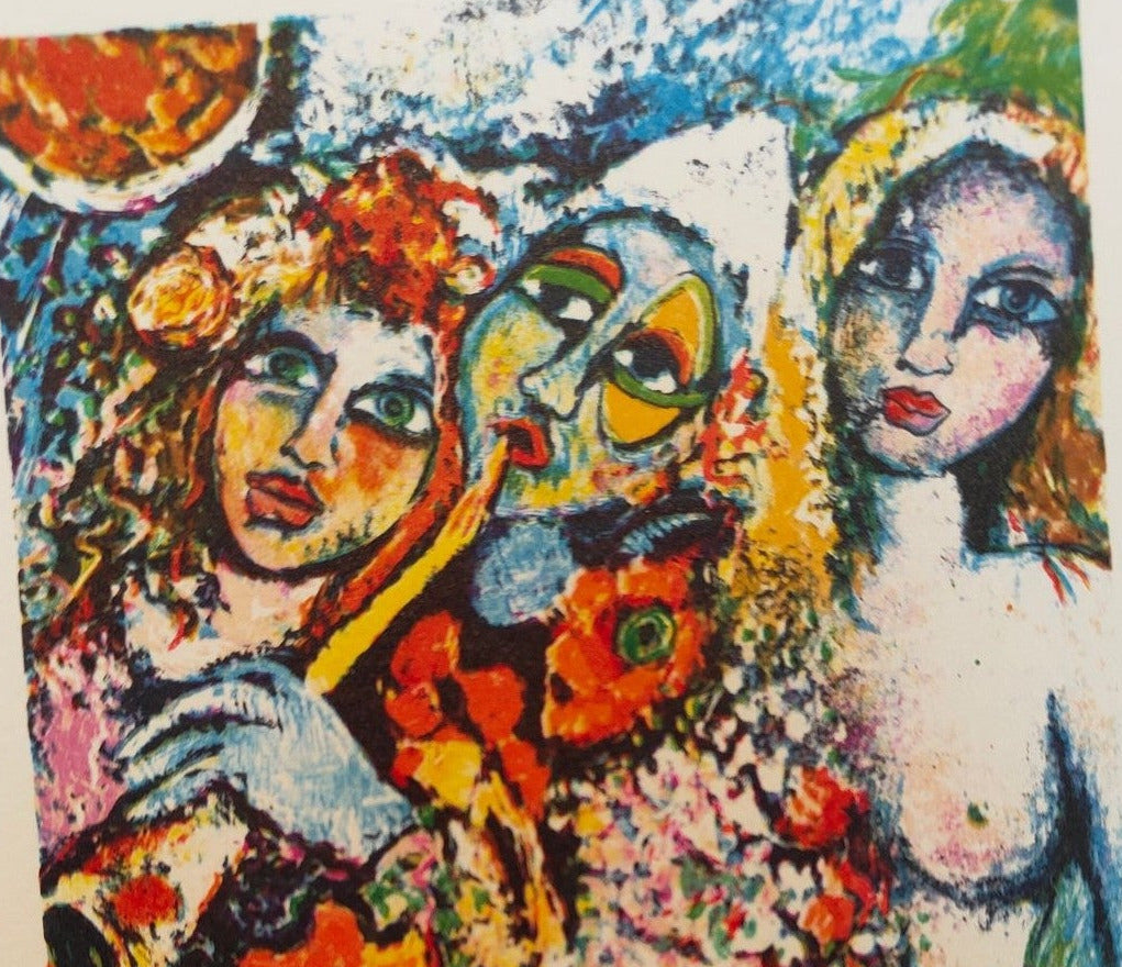 Image traitée - cartes lithographiées - raya Sorkine