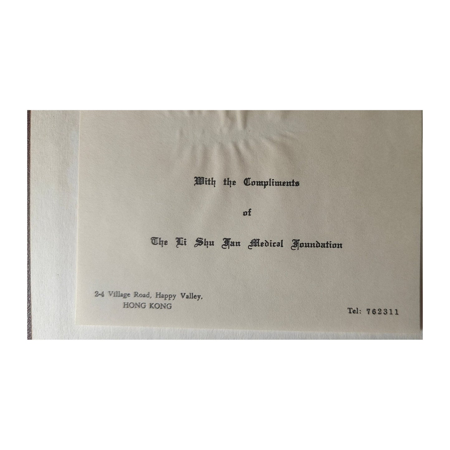 Image traitée - Volume Commémoratif RARE (1963) – Inauguration Li Shu Fan Medical Foundation (Hong Kong / USA Mayo Clinic)