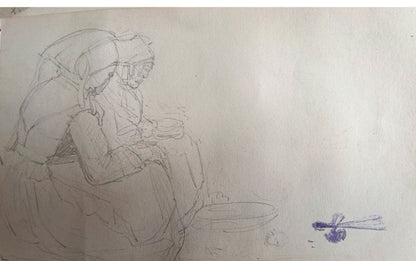 Image traitée - dessins au crayon - Paul-Elie Gernez (1888-1948)