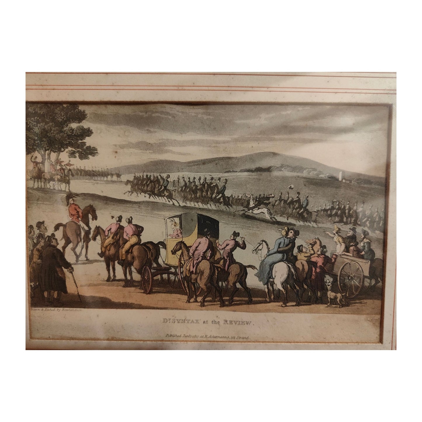 Image traitée - Importante suite de 10 aquatintes originales de Thomas Rowlandson – “Dr Syntax”, Londres, vers 1810–1820 (Ackermann)